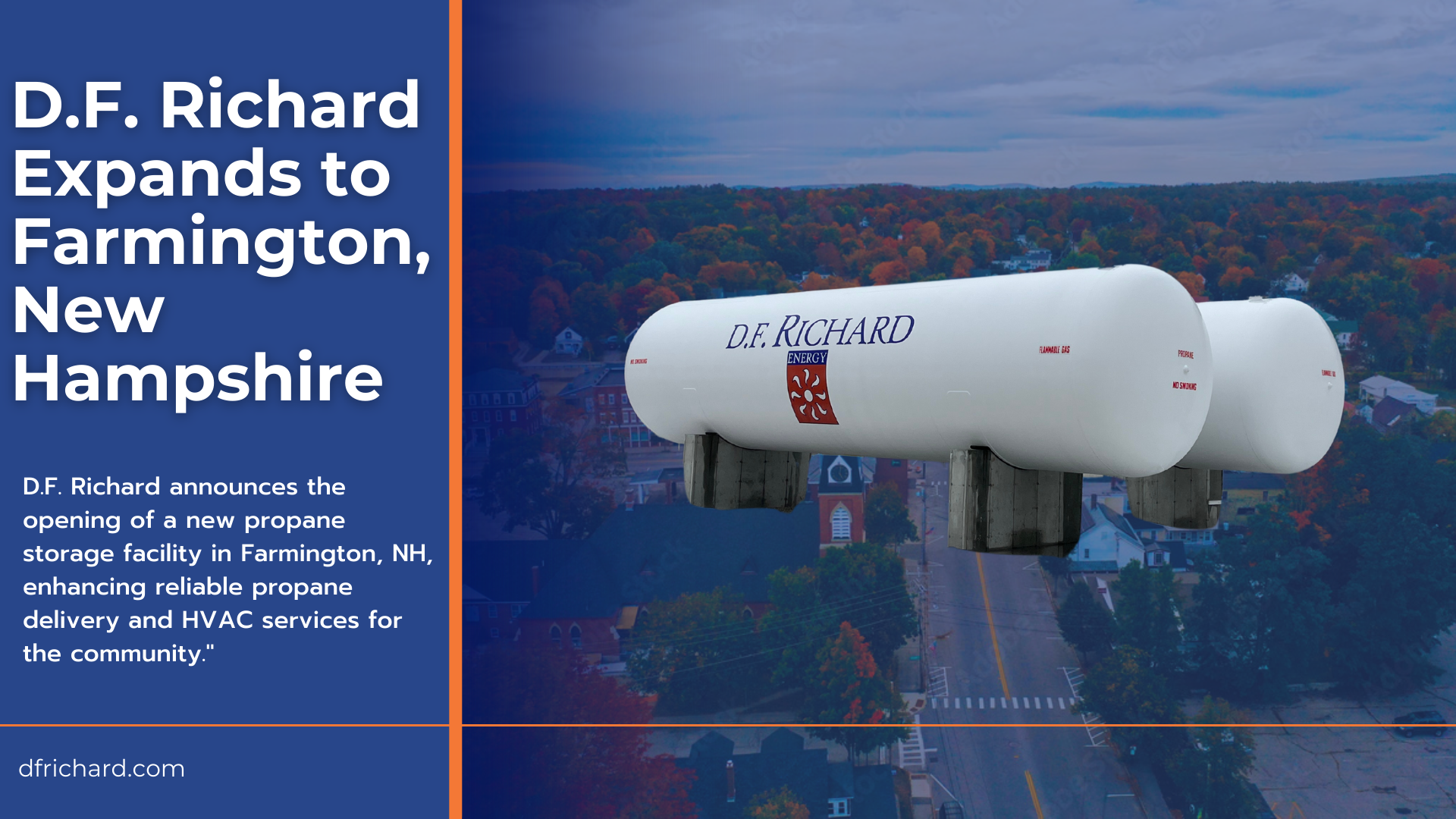 Header image with propane tank